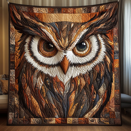 Majestic Owl Quilted Blanket GFTONL3272