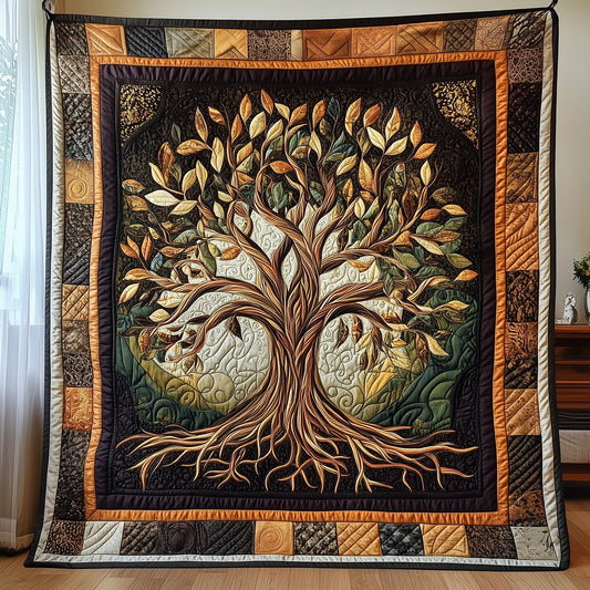Tree Of Life Quilted Blanket GFTONL3293