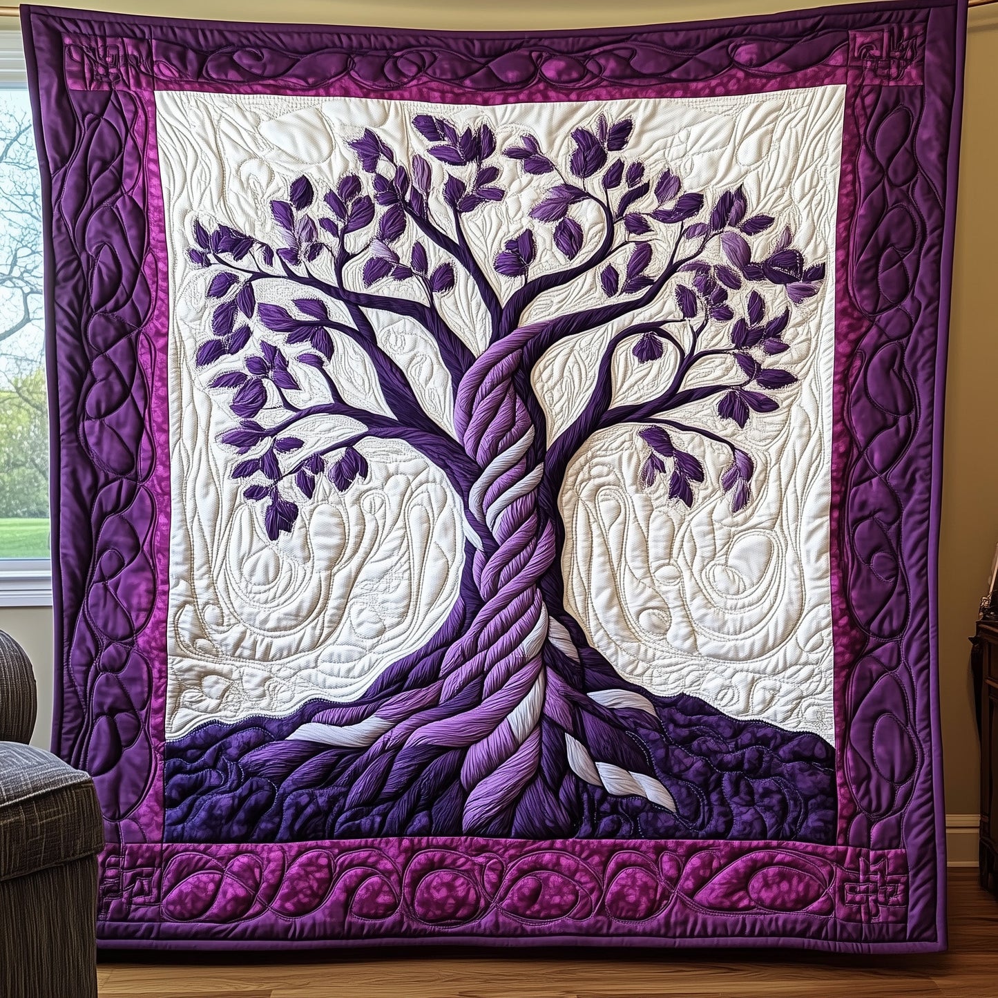 Tree Of Life Quilted Blanket GFTONL3294