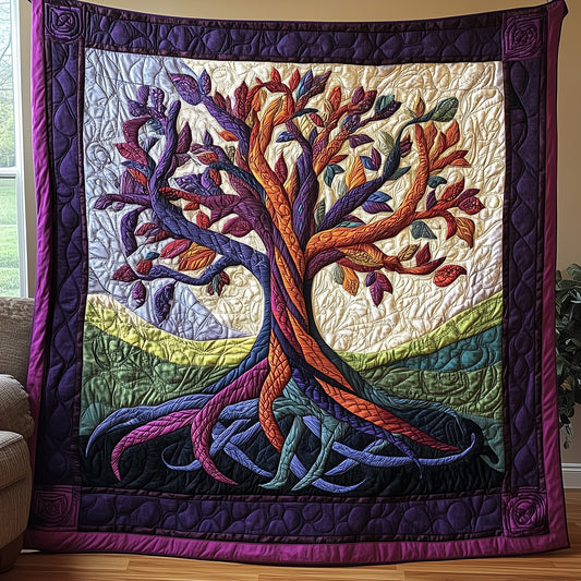 Tree Of Life Quilted Blanket GFTONL3295