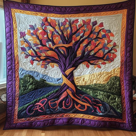 Tree Of Life Quilted Blanket GFTONL3298