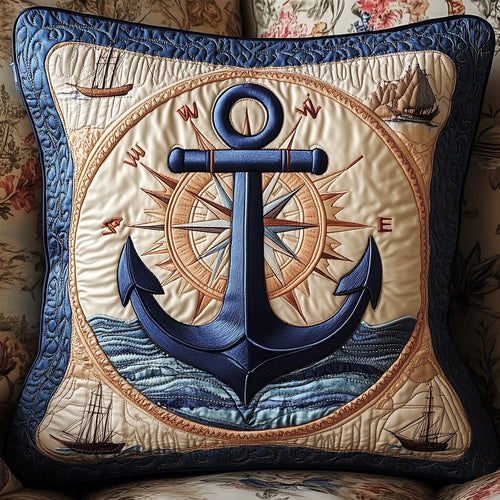 Anchor Life Quilted Pillow Case GFTONL3315