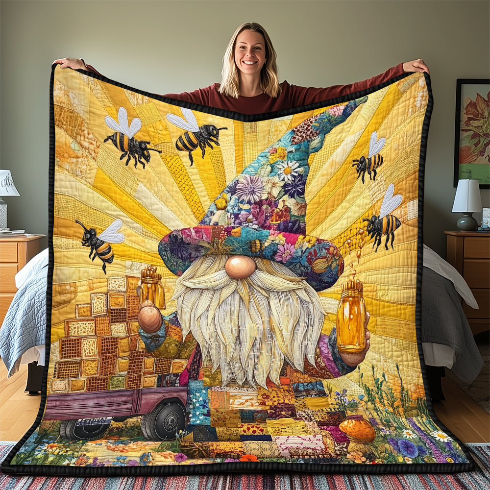 Honey Gnome Quilted Blanket GFTONL3320