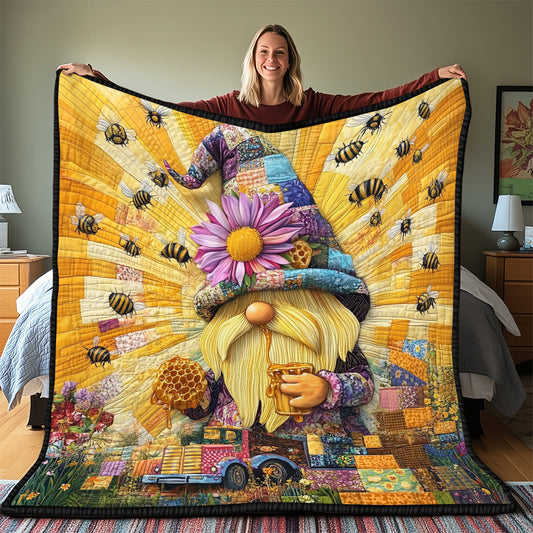 Honey Gnome Quilted Blanket GFTONL3321