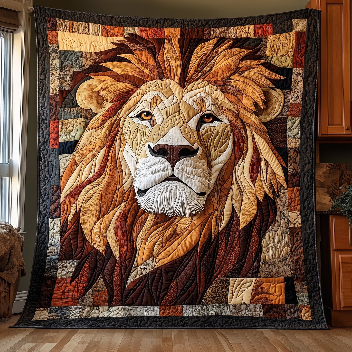 Throne of the Wild Quilted Blanket GFTONL3343