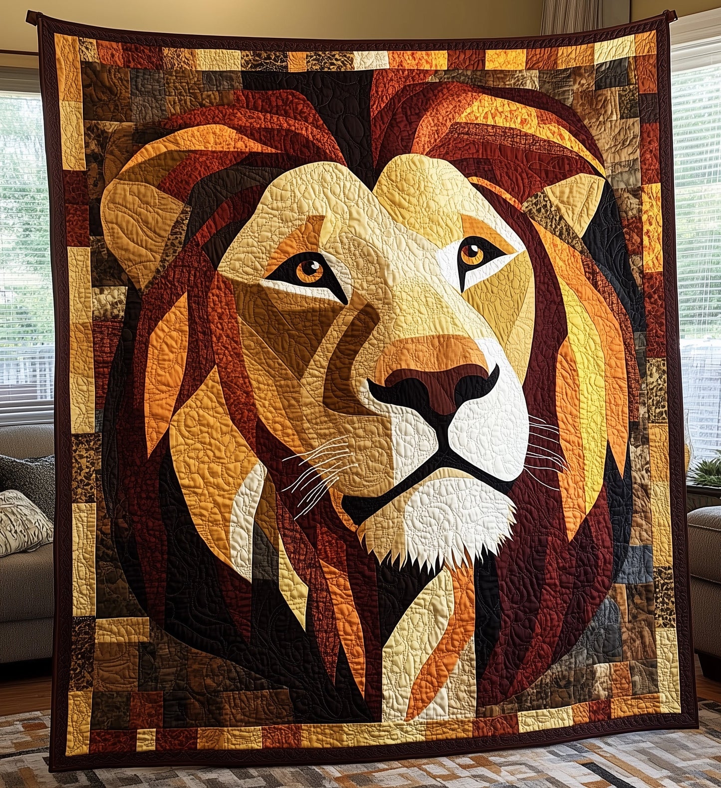 Pride of the Wild Quilted Blanket GFTONL3349