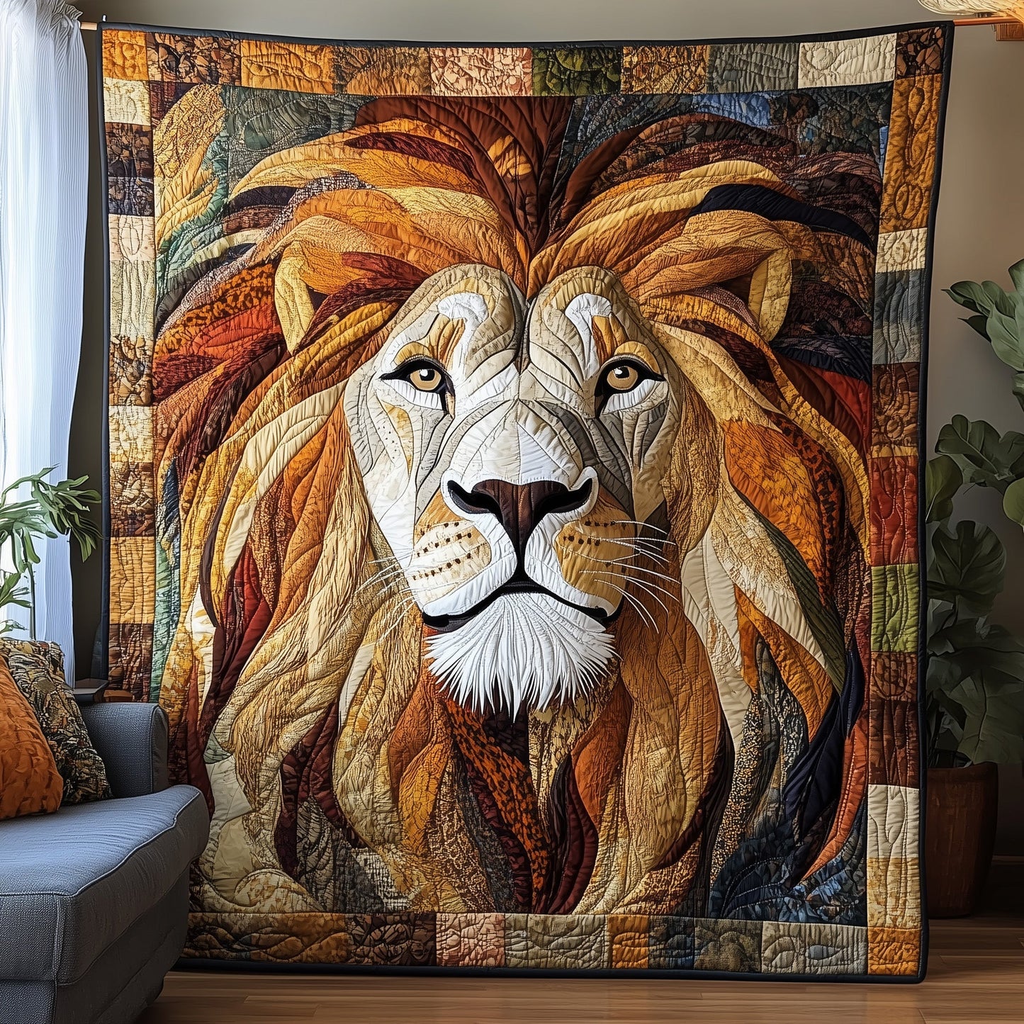 Pride of the Wild Quilted Blanket GFTONL3350