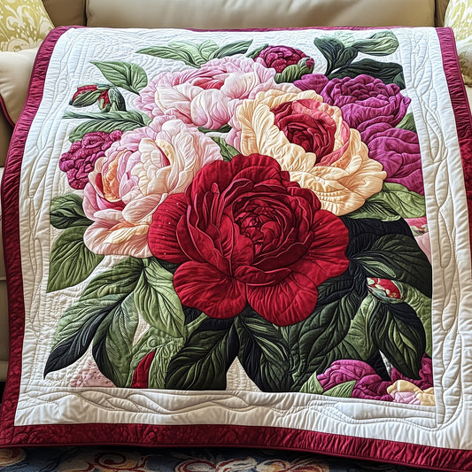 Blooming Serenity Quilted Blanket GFTONL3382
