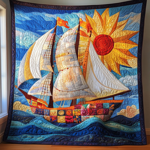 Sunshine Sailing Quilted Blanket GFTONL3468