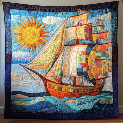 Sunshine Sailing Quilted Blanket GFTONL3469