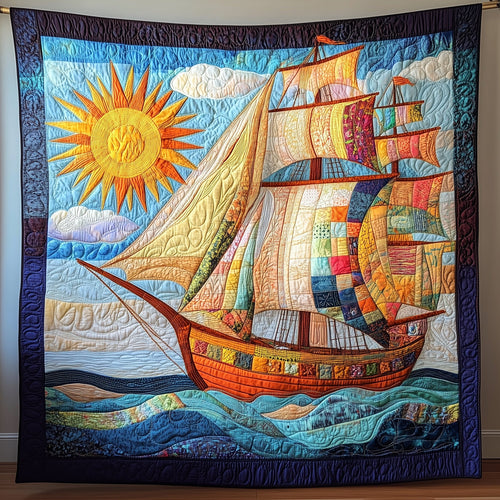 Sunshine Sailing Quilted Blanket GFTONL3469