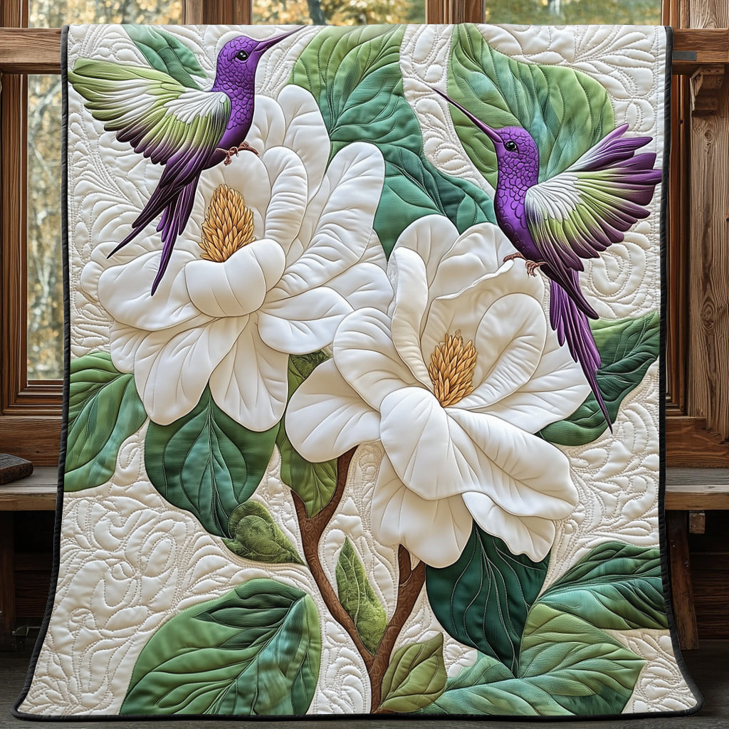 Hummingbird Grace Quilted Blanket GFTONL3515
