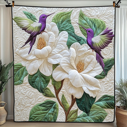 Hummingbird Grace Quilted Blanket GFTONL3515
