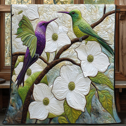 Hummingbird Grace Quilted Blanket GFTONL3519