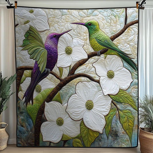 Hummingbird Grace Quilted Blanket GFTONL3519