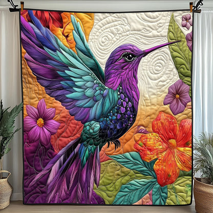Hummingbird Charm Quilted Blanket GFTONL3524