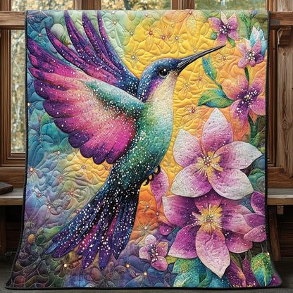 Hummingbird Charm Quilted Blanket GFTONL3525