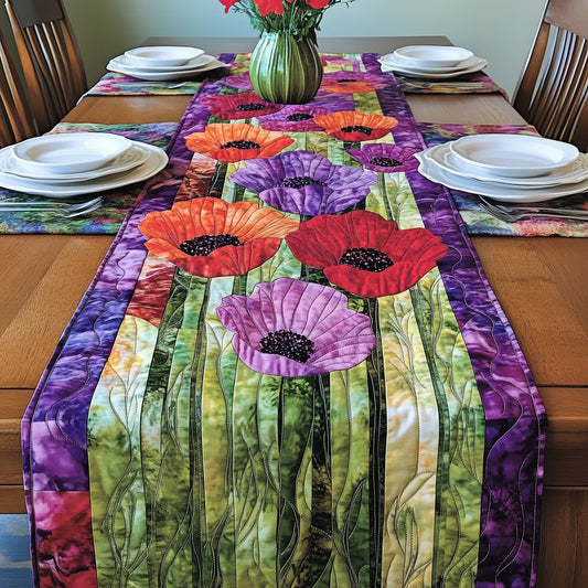Colorful Blossoms Quilted Table Runner GFTONL3576