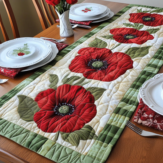 Colorful Blossoms Quilted Table Runner GFTONL3579
