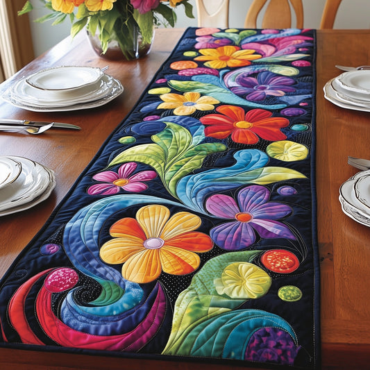 Petal Harmony Quilted Table Runner GFTONL3580