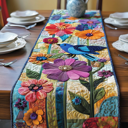 Petal Harmony Quilted Table Runner GFTONL3583