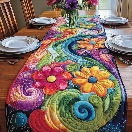 Petal Burst  Quilted Table Runner GFTONL3588