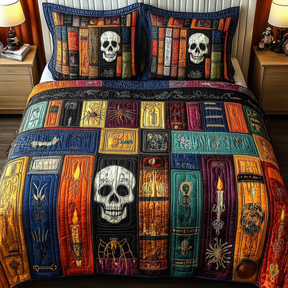 Midnight Library 3-Piece Quilted Bedding Set GFTONL3713