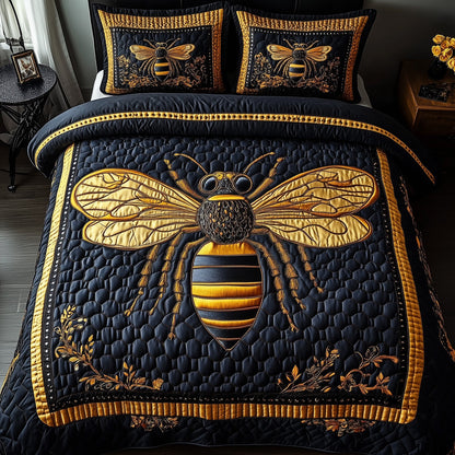 Royal Bee 3-Piece Quilted Bedding Set GFTONL3732