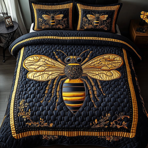 Royal Bee 3-Piece Quilted Bedding Set GFTONL3732