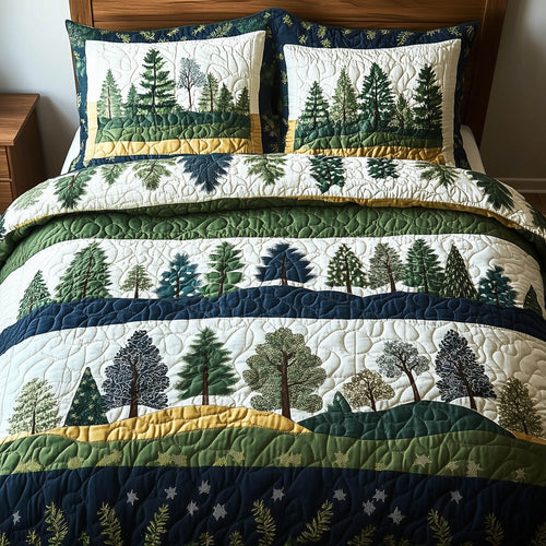 Nature Charm 3-Piece Quilted Bedding Set GFTONL3933