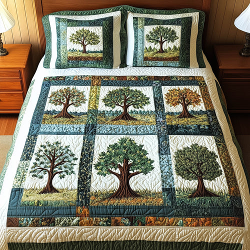 Nature Charm 3-Piece Quilted Bedding Set GFTONL3934