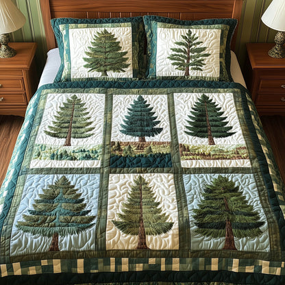 Forest Charm 3-Piece Quilted Bedding Set GFTONL3940