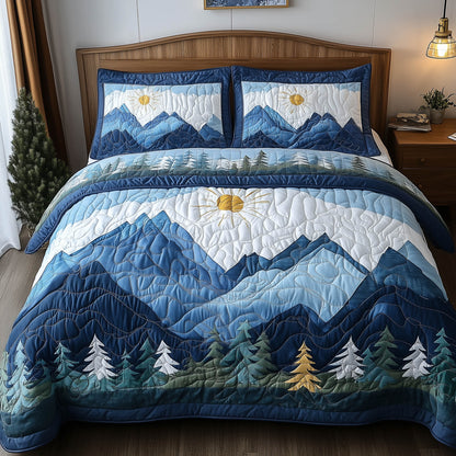Forest Soul 3-Piece Quilted Bedding Set GFTONL3955
