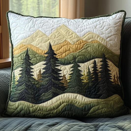 Forest Vibe Quilted Pillow Case GFTONL3962