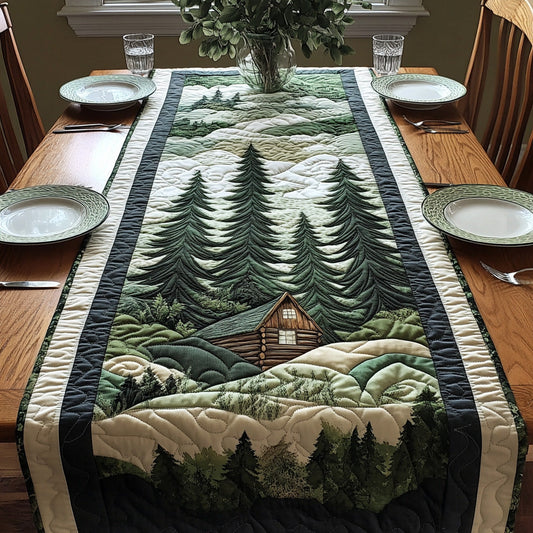 Forest Vibe Quilted Table Runner GFTONL3981