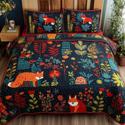 Wonder Woodland  3-Piece Quilted Bedding Set GFTONL4010