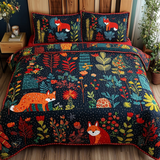Wonder Woodland  3-Piece Quilted Bedding Set GFTONL4010