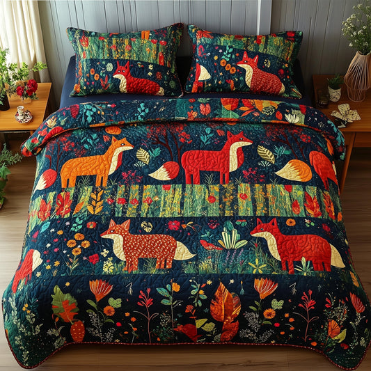 Wonder Woodland  3-Piece Quilted Bedding Set GFTONL4011