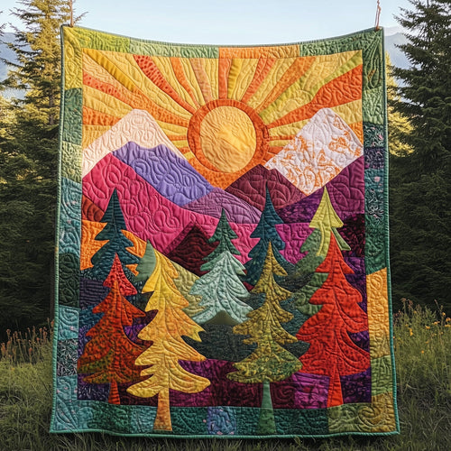 Sunshine Forest Quilted Blanket GFTONL4034