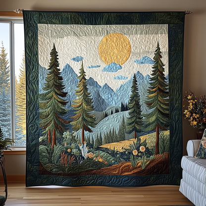 Peaceful Mountain Quilted Blanket GFTONL4037