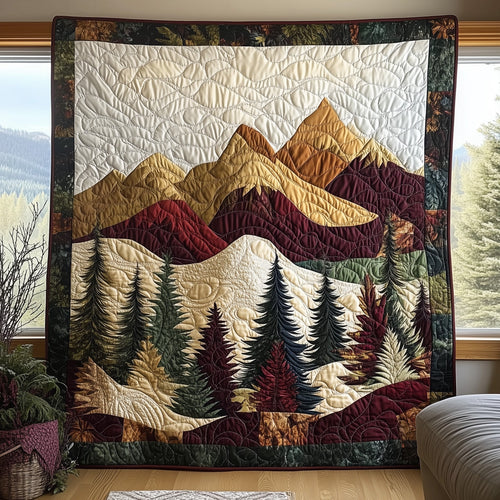Peaceful Mountain Quilted Blanket GFTONL4038