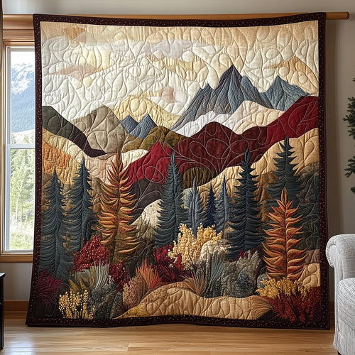 Peaceful Mountain Quilted Blanket GFTONL4039