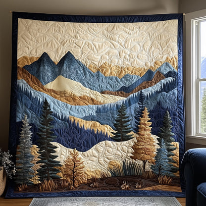 Peaceful Mountain Quilted Blanket GFTONL4040