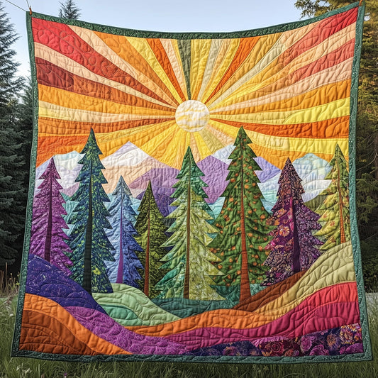 Sunshine Forest Quilted Blanket GFTONL4041