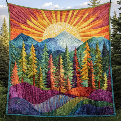 Sunshine Forest Quilted Blanket GFTONL4043