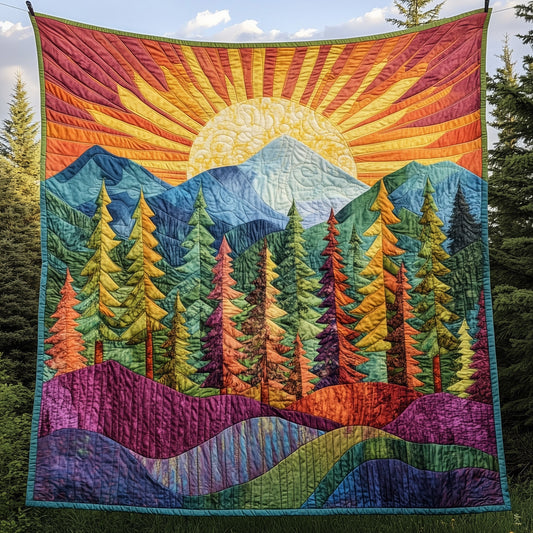 Sunshine Forest Quilted Blanket GFTONL4043