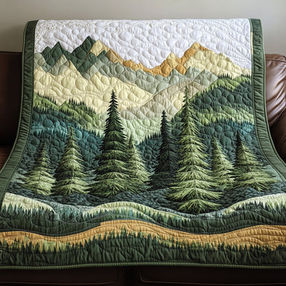 Misty Forest Quilted Blanket GFTONL4048