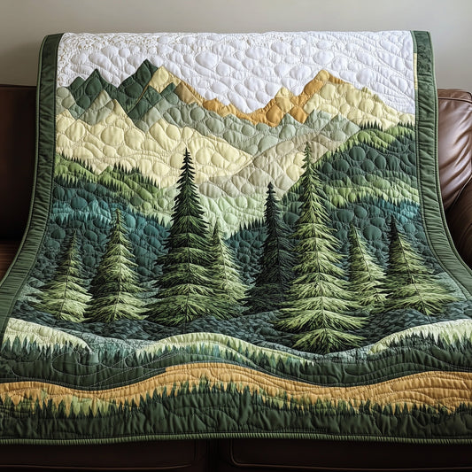 Misty Forest Quilted Blanket GFTONL4048