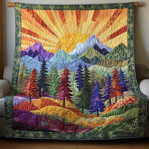Sunshine Forest Quilted Blanket GFTONL4052