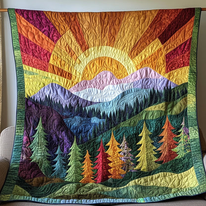 Sunshine Forest Quilted Blanket GFTONL4053